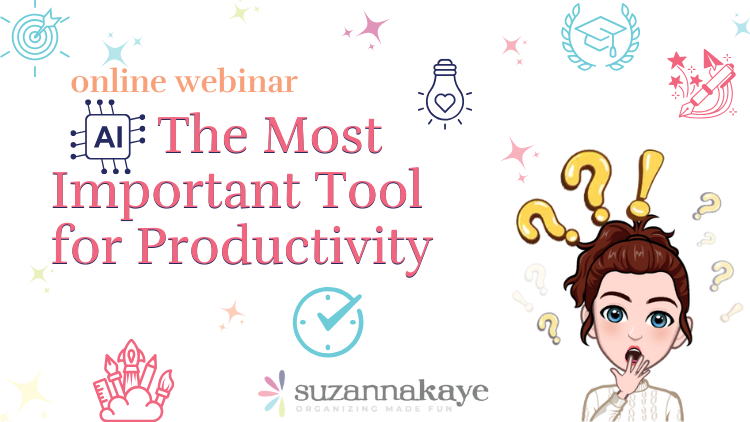 WEBINAR REPLAY AI: The Most Important Tool for Productivity (No technical skills needed!)
