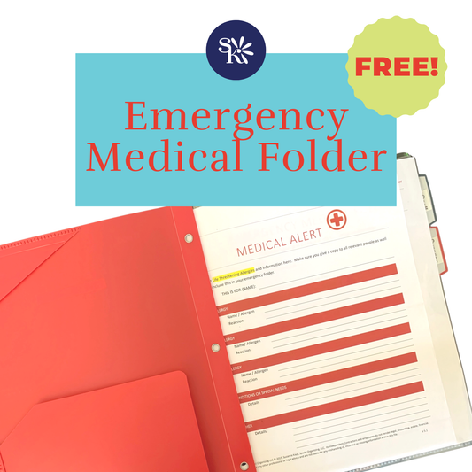 FREE SPARK! EMERGENCY MEDICAL FOLDER™ TEMPLATE