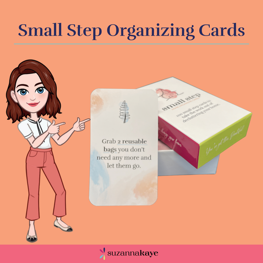 Small Step Home Organizing Cards