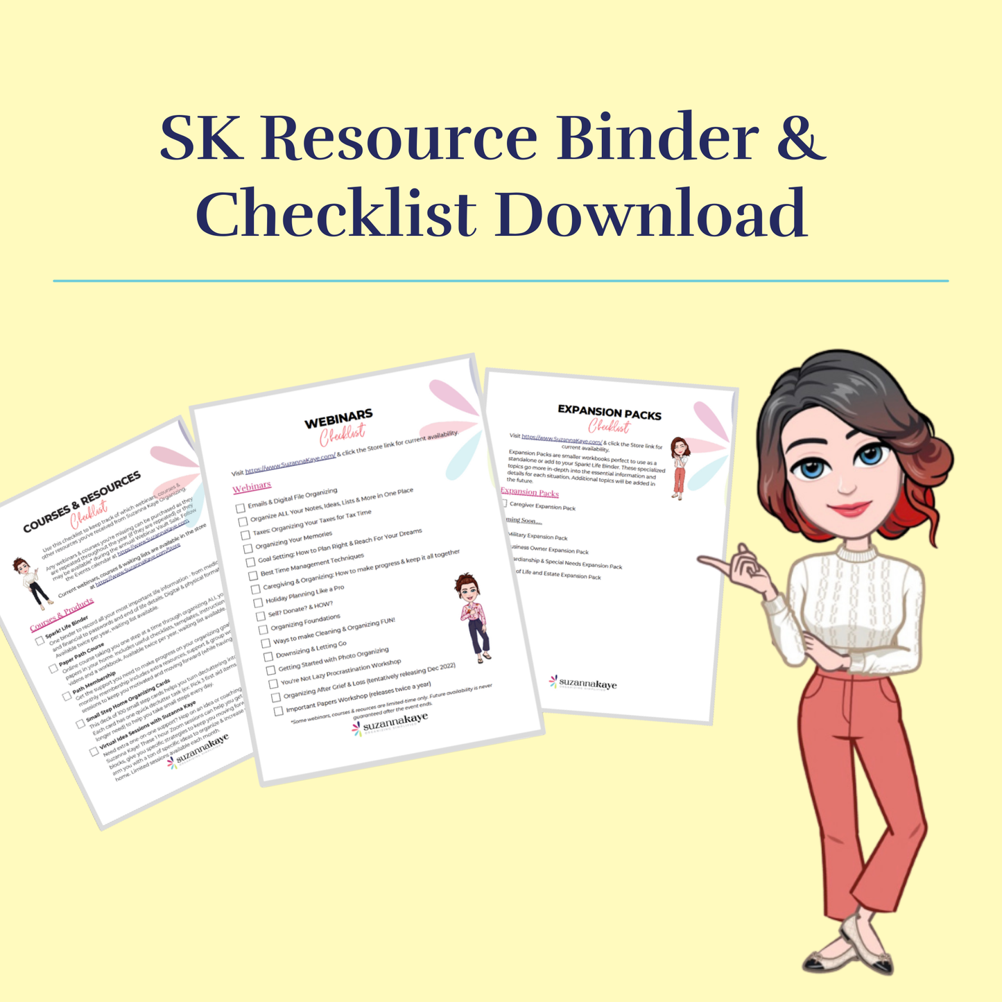 SK Resources Binder