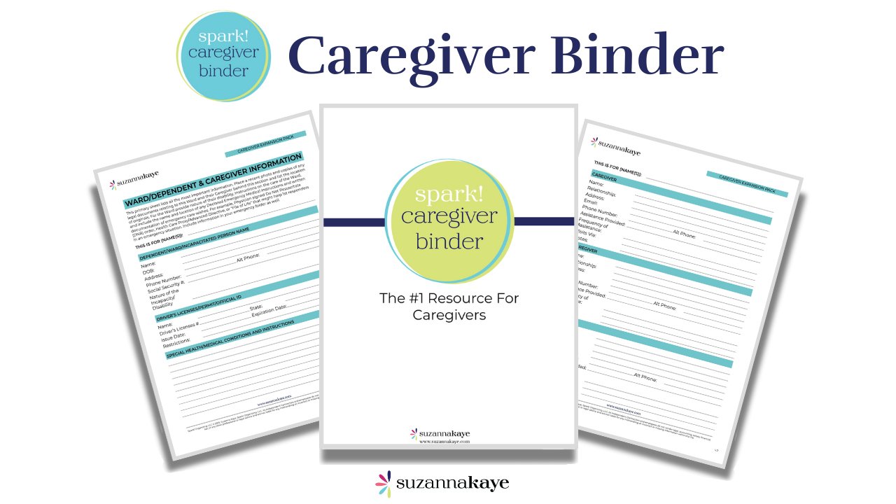 SPARK! CAREGIVER BINDER