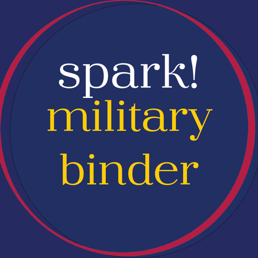 Spark! Military Binder