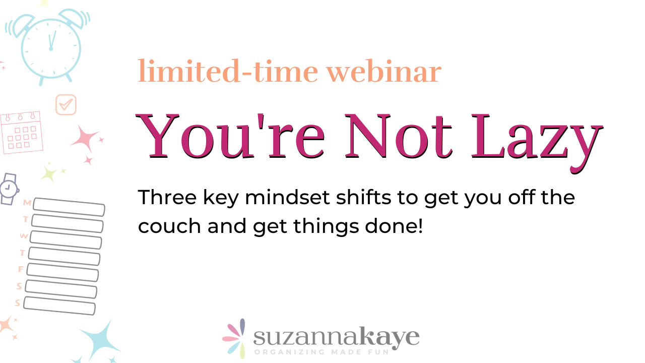 WEBINAR REPLAY: You're Not Lazy
