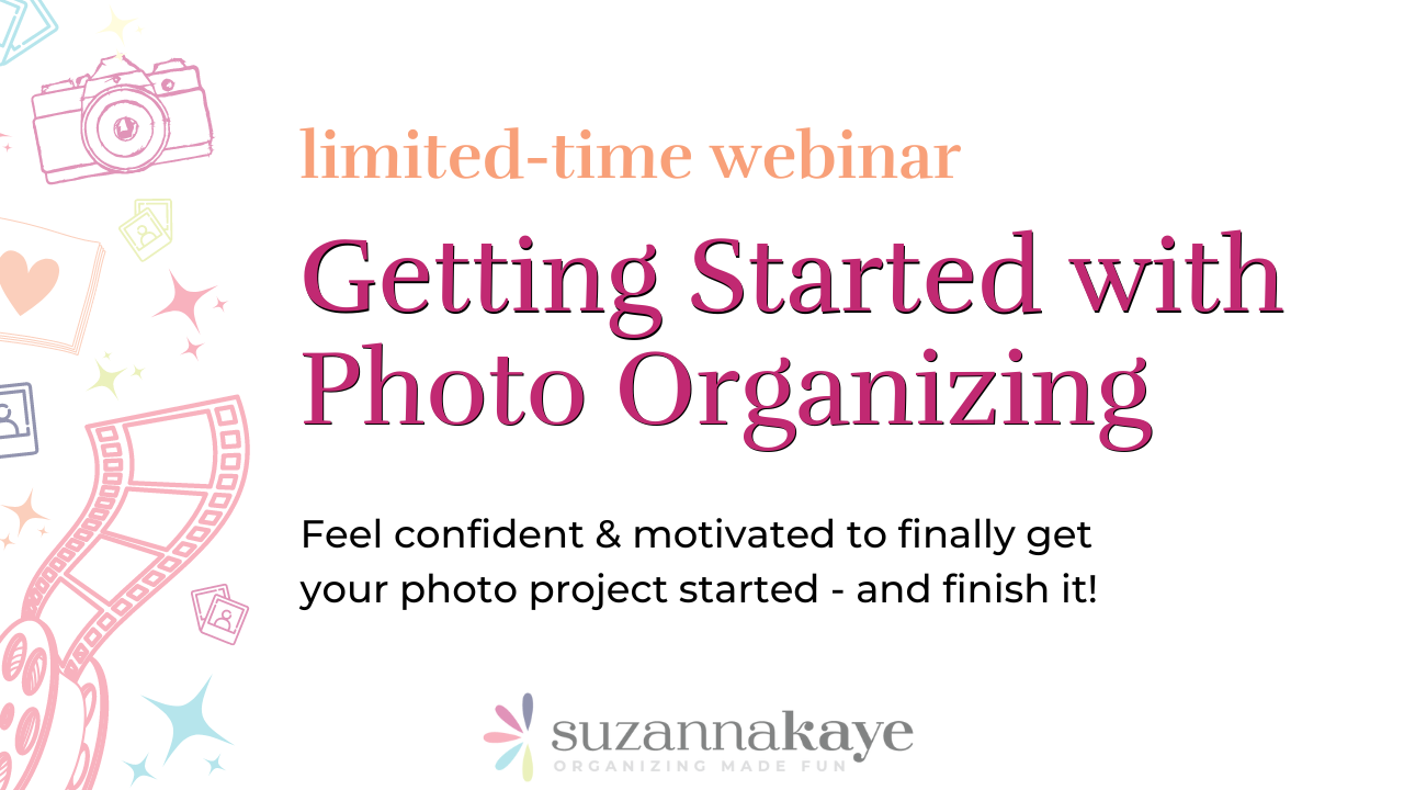 WEBINAR REPLAY: Getting Started with Photo Organizing