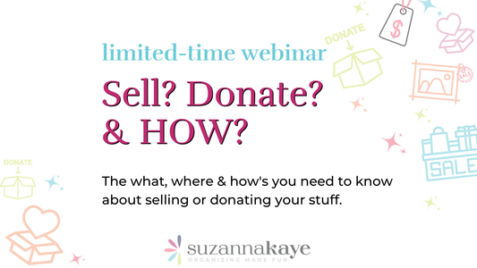 WEBINAR REPLAY: Sell? Donate? & HOW?