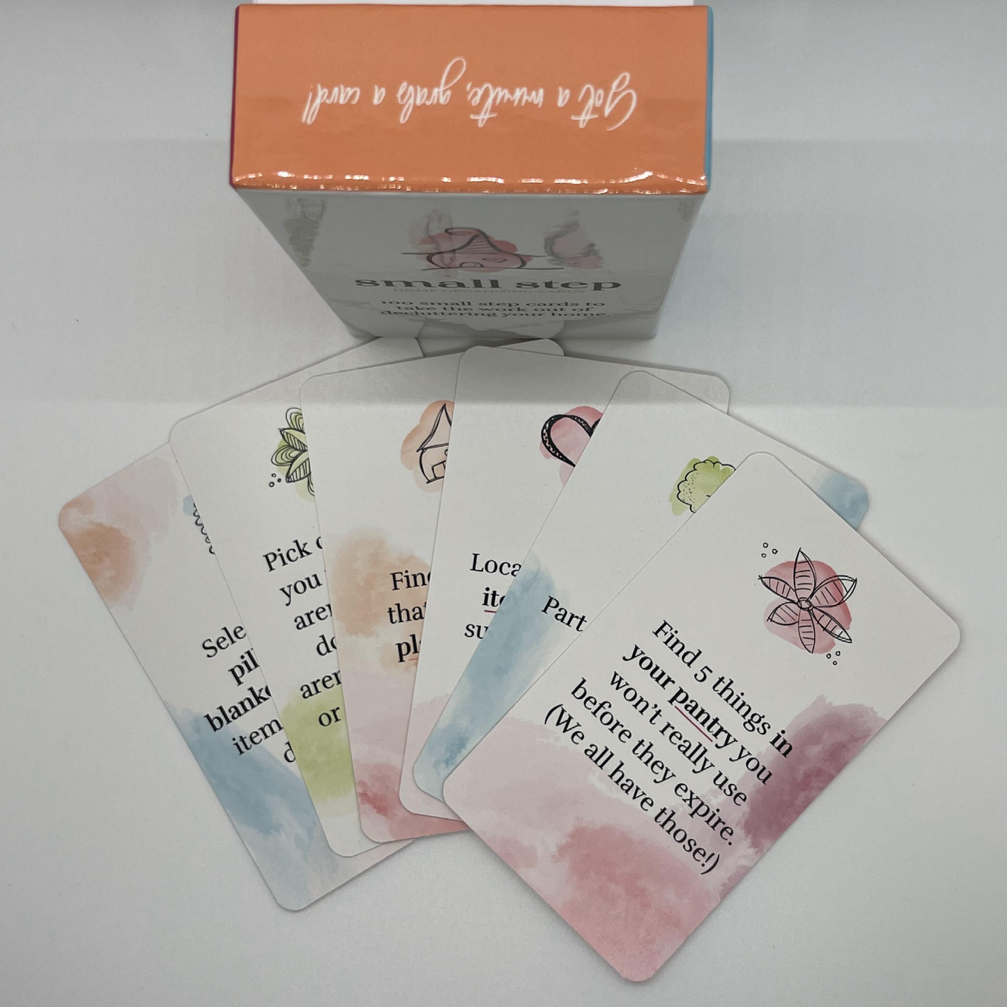 Small Step Home Organizing Cards